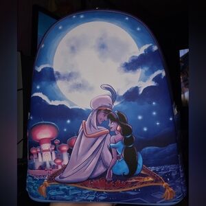 Brand New! Loungefly Disney Aladdin Mini Backpack